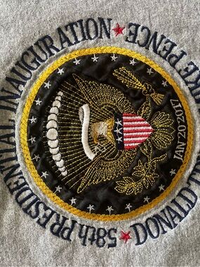 Trump Pence 2017 Presidential Inauguration Embroidered Tee